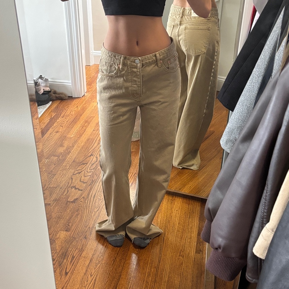 PARKE low rise baggy jeans